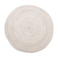 thumbnail image 1 of HJQEQVD 15 Inch Round Braided Cotton Table Placemat - Non-Slip Washable Dining Mat for Kitchen/Dinner Table - Decorative Single Placemat Set, 1 of 4
