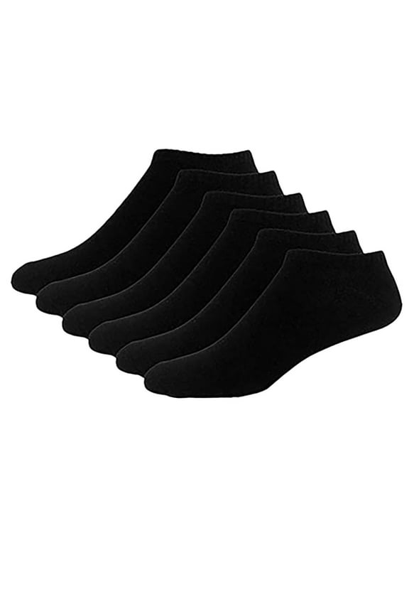 5 Pairs Diabetes Ankle Socks for Men Women's Soft Bamboo Diabetic Crew Socks Socks for Women Wide Loose Fit & Thin Socks with Seamless Toe Non Binding Socks for Men,Black One Size