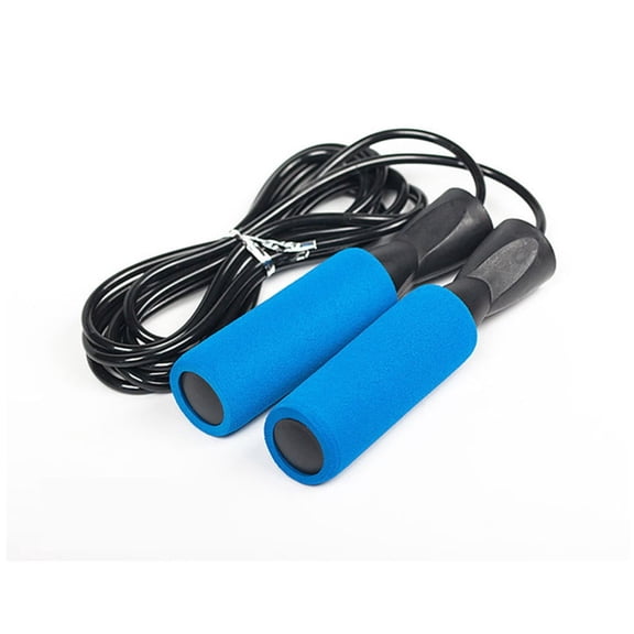 HJQEQVD Aerobic Exercise Boxing Skipping Jump Rope Adjustable Bearing Speed Fitness Outdoor Decorations Blue
