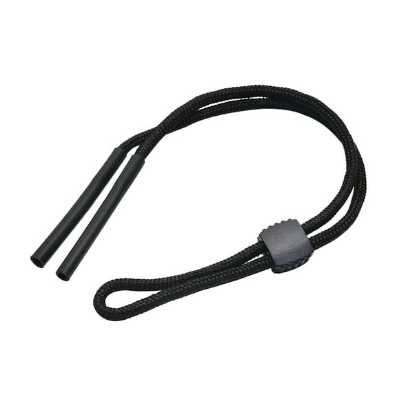 HJQEQVD Eye Glasses String Holder Straps Sports Sunglasses Strap for Men Women Holders Around Neck Glasses Retainer Cord Chains Lanyards Black