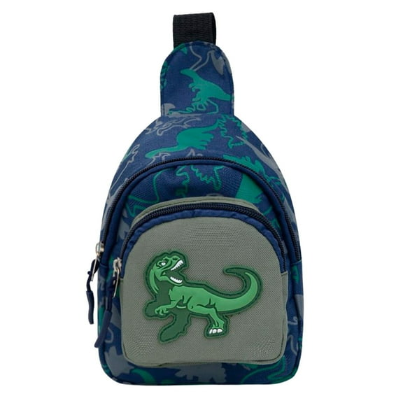 HJQEQVD Fashion Waist Packs Cute Toddler Fanny Pack Dinosaur Fanny Pack Waist Packs Fanny Pack for Kids Waist Bag Chest Bagkids Chest Bag Boys Dinosaur Shoulder Bag,Blue