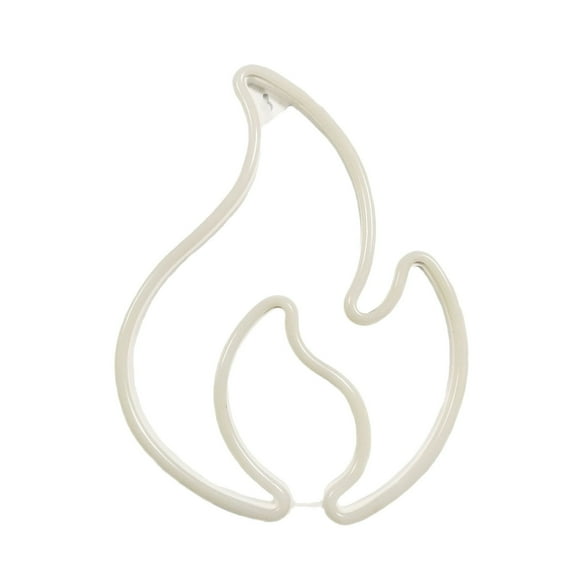 HJQEQVD Flame Neon Sign Red and Yellow Flame Neon Light Flame Led Light Sign for Wall Decor Hanging Flame Shaped Light Fire Neon Lights for Bedroom Gaming Room Christmas Decor