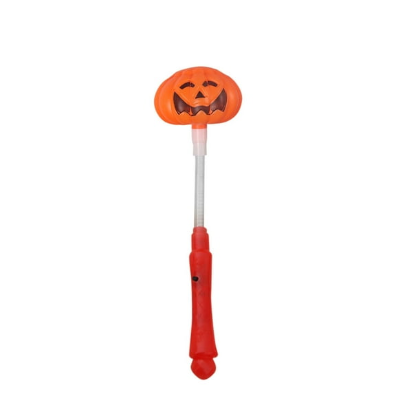 HJQEQVD Halloween Pumpkin Light-Up Wand Halloween Light-Up Ghost Wand Pumpkin Shake Toys Glow Pumpkin Stick Ghost Flashing Wand for Joyful Fun Favors for Halloween