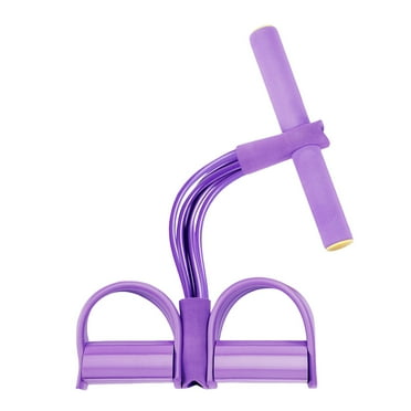 HJQEQVD Pedal Pedal Puller 4 Tube Yoga Sit Up Aid Fitness Pull Rope Trimmer Leg Exerciser Thigh Home Gym Equipment