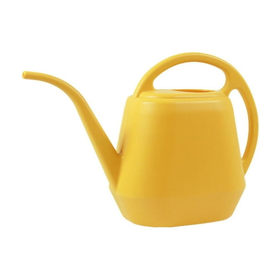 HJQEQVD Pot Watering Can, 1/2 Gallon Plastic Watering Cans with Comfortable Handle, Small Garden Watering Cans Long Spout for Indoor Outdoor Watering Plants Yellow