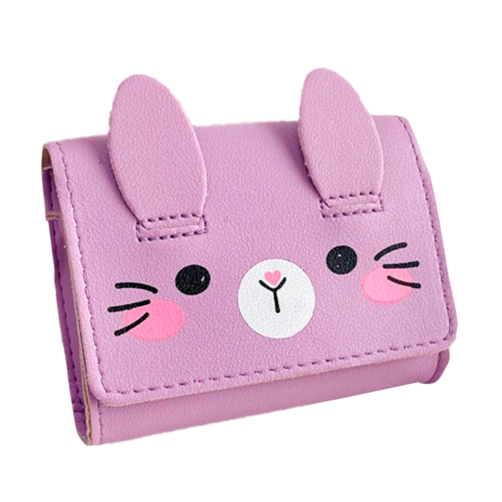 HJQEQVD Rabbit Coin Purse Small Wallets for Girls Kids Cute Rabbit Slim ...