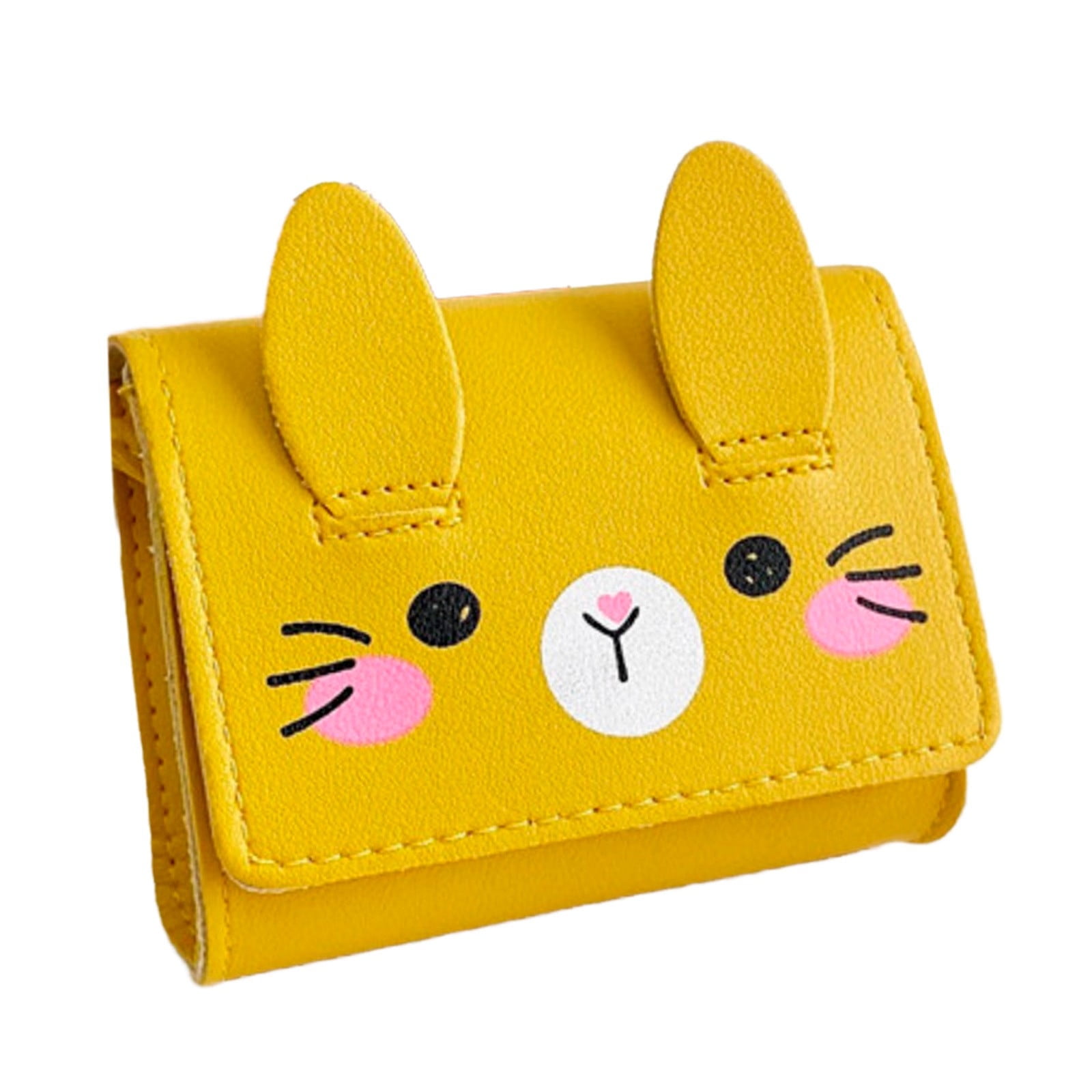 HJQEQVD Rabbit Coin Purse Small Wallets for Girls Kids Cute Rabbit Slim ...