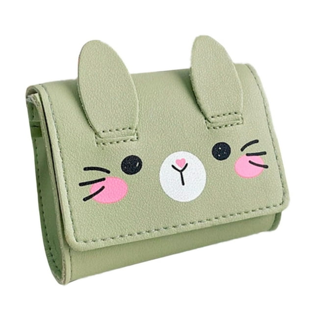 HJQEQVD Rabbit Coin Purse Small Wallets for Girls Kids Cute Rabbit Slim ...