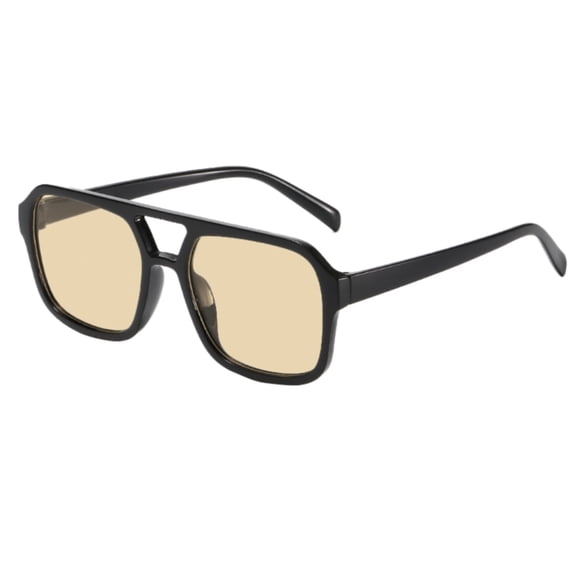 HJQEQVD Retro Square Sunglasses for Women Men Trendy Rectangle Sun Glasses Vintage 70s Shades
