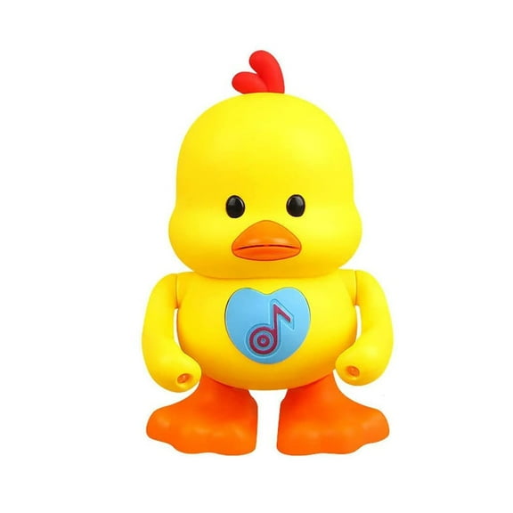 HJQEQVD Singing Dancing Duck, Quacking Duck, Body Shaking, Plush Duck Toy Musical English Songs Singing Animated Twisting Gifts of Funny Toys for Boys Girls Kids, Christmas Animated Plush Toys