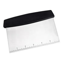 HJQEQVD Stainless Steel Baking Scraper Tool - Multi-Purpose Dough Cutter and Flour Spatula for Pastry Making, Bread Shaping & Cooking Utensils​​
