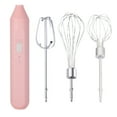 thumbnail image 1 of HJQEQVD USB Rechargeable Mini Hand Mixer with 3 Stainless WhiskStainless Steel Whisks Cordless Egg Beater for Baking Cake Dough Yeast Mixing Lightweight Kitchen Handheld Tool, 1 of 9