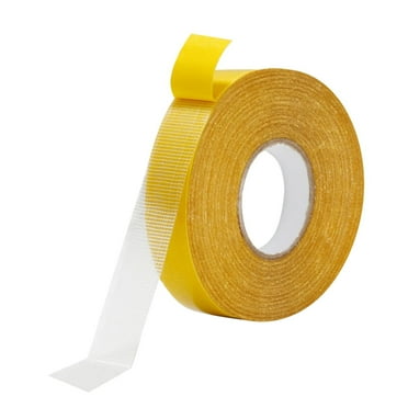 HJQEQVD Wall Stickers Double Heavy Duty High Fabric Installation Tape (0.79IN*66 FT) Clear Fiberglass Material Super Adhesive Removable No Small Business Packaging Supplies