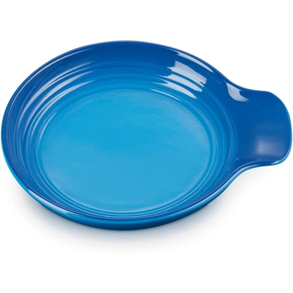 HJTER Signature Stoneware Spoon Rest, 6 Inches, Marseille
