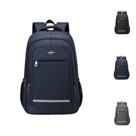 HJYCHN Boys School Backpack Large Capacity Lightweight Bookbag for Kids Boys Teens Middle High School Daily School Backpacks Dark Blue One Size