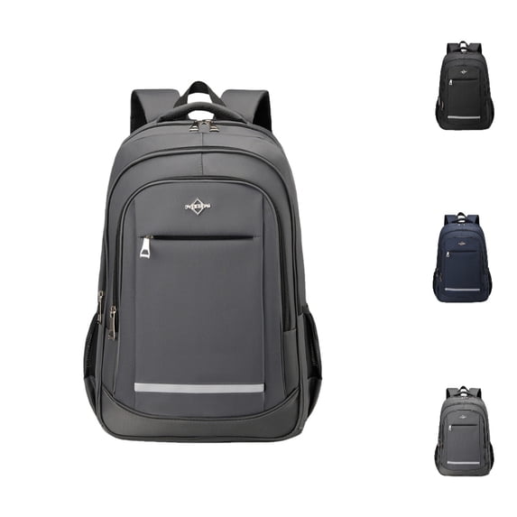 HJYCHN Boys School Backpack Large Capacity Lightweight Bookbag for Kids Boys Teens Middle High School Daily School Backpacks Grey One Size