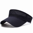 thumbnail image 1 of HJYCHN Breathable Mesh Baseball Cap Unisex Summer Sun Hat for Outdoor Sports and Casual Wear Blue One Size, 1 of 2