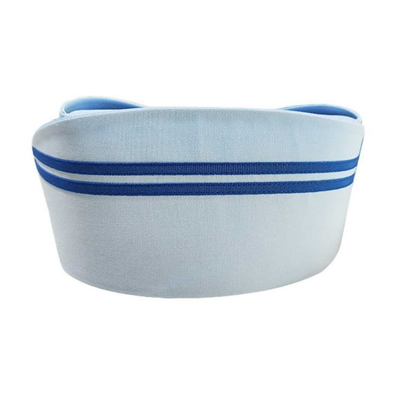 HJYCHN Cap for Long Hair Doctor Turban Style Month Bouffant Scrub Hat Sky Blue One Size