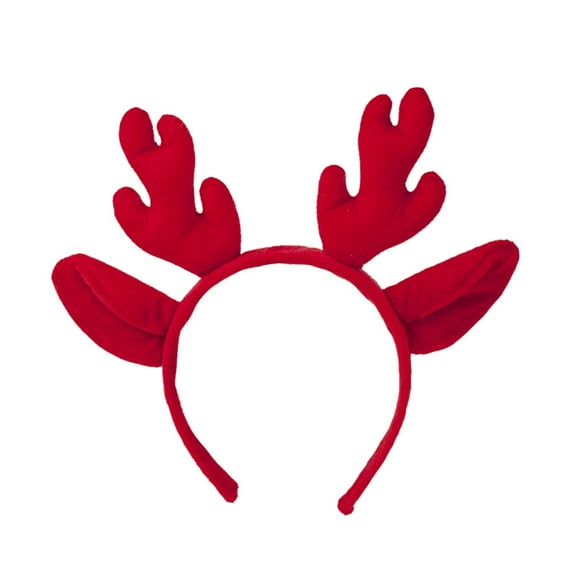HJYCHN Christmas Reindeer Ear Headband Festive Hair Accessory for Kids Holiday Dress Up Party Props RD2 One Size