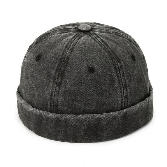 HJYCHN Classic Men's Baseball Cap Adjustable Solid Outdoor Casual Hat All Season Comfortable Daily Wear Black One Size