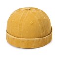 thumbnail image 1 of HJYCHN Classic Men's Baseball Cap Adjustable Solid Outdoor Casual Hat All Season Comfortable Daily Wear Yellow One Size, 1 of 2