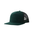 thumbnail image 1 of HJYCHN Classic Piece Trucker Mesh Baseball Cap Adjustable Snapback Driver Hat for Men Women Dark Green One Size, 1 of 2