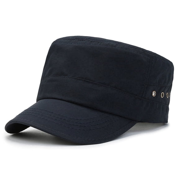 HJYCHN Classic Unisex Baseball Cap Adjustable Solid Hat For Men And Women Daily Comfort All Season Wear Navy One Size