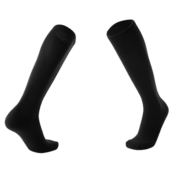 HJYCHN Crew Socks for Women Adult Solid Color Long Comfortable Breathable Non for and Sports Socks for Women Black One Size