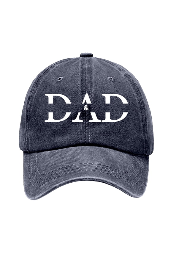 Custom Dad Baseball Cap Fathers Day Idea For Dad From Kids Navy One Size