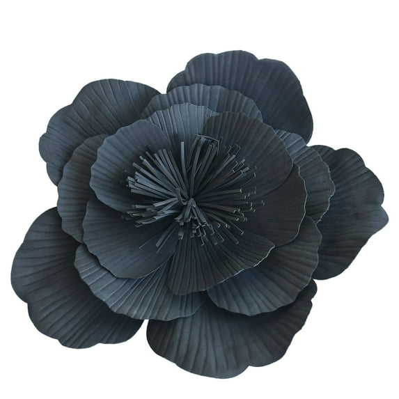 HJYCHN Elegant Women's Tea Party Headband with Floral Wedding Feather Hair Accessory Black One Size