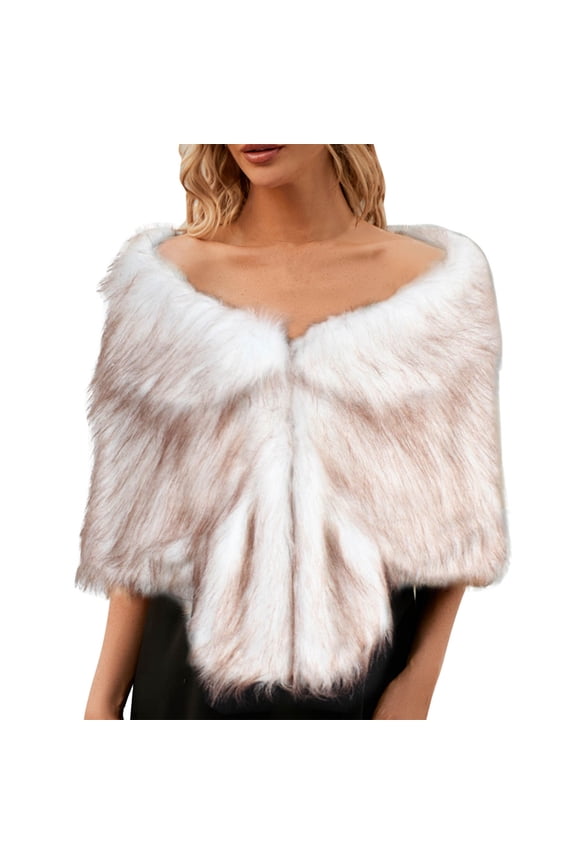 Elegant Women's Wedding Bridal Shawl Stole Wrap Scarf Long Knit Fashion Accessory for Beige One Size