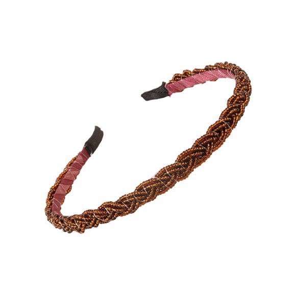 HJYCHN Fashionable Headband for Women Non- Hair Band Stretchable Head Wrap Comfortable Daily Hair Accessories for All Seasons Coffee One Size
