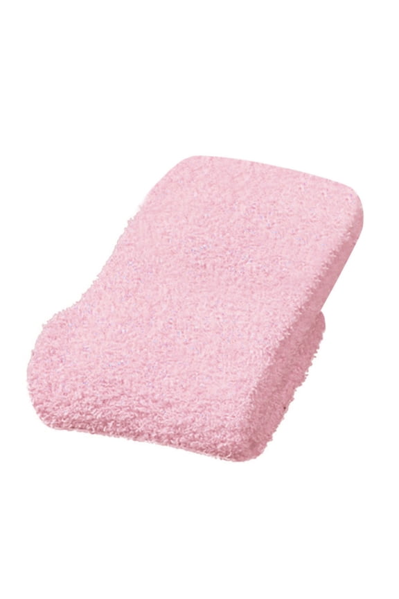 Fuzzy Socks for Women Colorful Girls Floor Warm Home Bed Soft Winter Socks in Coral Velvet Girls Socks Pink One Size