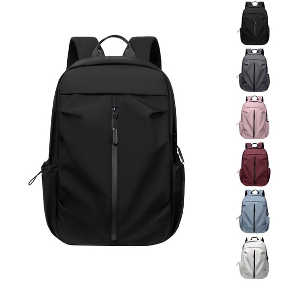 HJYCHN Kids School Backpack Laptop Daypack USB Charging Port Lightweight for College Students Kids Boys and Girls Travel School Backpack Black One Size