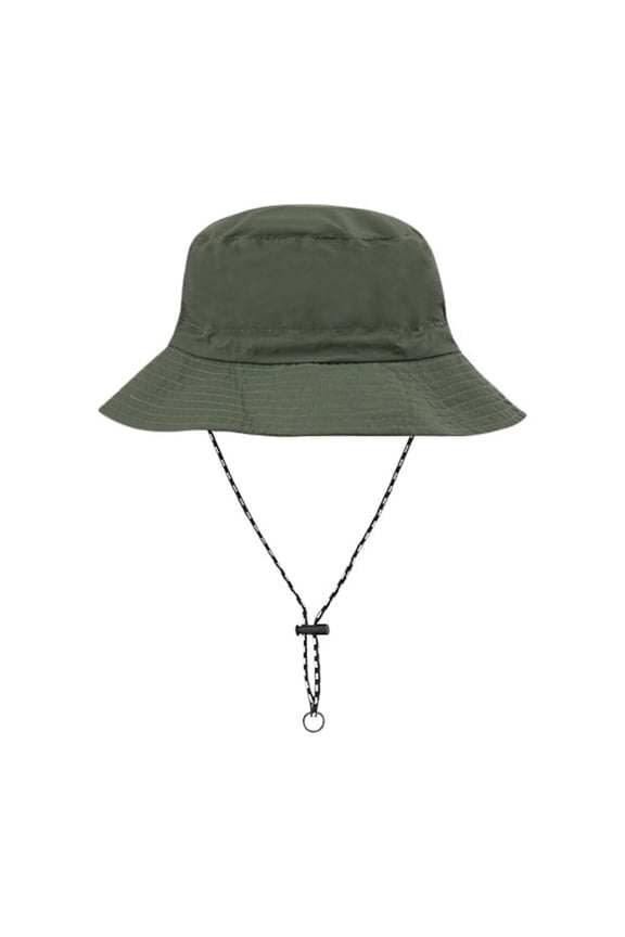 Lightweight Packable Outdoor Bucket Hat For Sun During Hiking Camping Beach Travel Adventures Army Green One Size