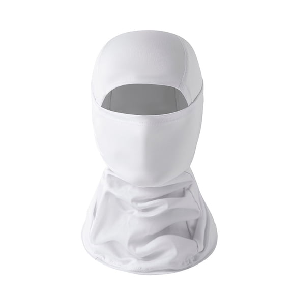 HJYCHN Outdoor Cycling Headgear Balaklava Sun Ice Silk Flying Tiger Hat for Sports White One Size