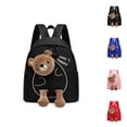 thumbnail image 1 of HJYCHN Preschool Backpack Boys Lightweight Cute Daypack for Kids Boys Girls School Daily Backpack for School Black One Size, 1 of 3