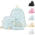 thumbnail image 1 of HJYCHN School Backpack for Boys Multi Star Print 3Pc Set Daypack with Crossbody Pencil Case Back to School Supplies for Kids Backpack for Teen Girls Green, 1 of 4