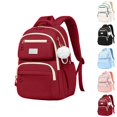 thumbnail image 1 of HJYCHN School Backpack Cute Print Lightweight Bookbag for Girls Kids School Daily Use Comfortable Straps Backpack for School Red One Size, 1 of 3