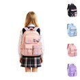 thumbnail image 1 of HJYCHN School Backpack for Girls Colorful Dream Lightweight Water-Resistant Kids Bag with Bow for Boys and Girls Elementary Students School Backpacks Pink One Size, 1 of 6