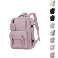 thumbnail image 1 of HJYCHN School Backpack Large Capacity Unisex Laptop Bookbag Multiple Pockets for College Kids Boys Girls Travel School Backpacks for Girls Purple One Size, 1 of 4