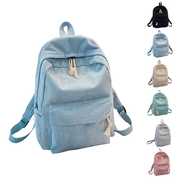 HJYCHN School Backpack Versatile Textured High School College Style Daypack for Students Kids Boys and Girls School Backpacks for Boys Blue One Size