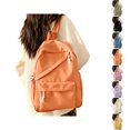 thumbnail image 1 of HJYCHN School Backpack for Boys Fresh Functional High Capacity Minimalist Daypack for Students Kids Boys and Girls School Backpacks Orange One Size, 1 of 4