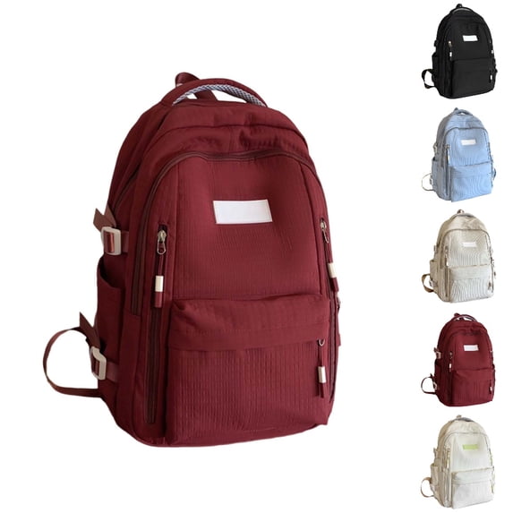 HJYCHN School Backpack for Girls Large Capacity Multi Compartment Computer Daypack for Middle Kids Girl School Backpack One Size