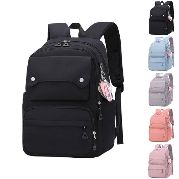 HJYCHN School Backpacks Stylish Functional Student Bag for Kids Boys Girls Daily School Use Maximum Comfort School Backpack for Boys Black One Size