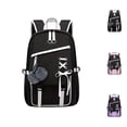 thumbnail image 1 of HJYCHN School Backpacks for Girls Stylish Cute Casual Daypack for Girls Kids Elementary Middle School Daily Use School Backpack Black B, 1 of 4