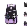 thumbnail image 1 of HJYCHN School Backpacks for Girls Stylish Cute Casual Daypack for Girls Kids Elementary Middle School Daily Use School Backpack Purple B, 1 of 5