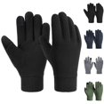 thumbnail image 1 of HJYCHN Snow Gloves Mitten Style Insulated Touchscreen Soft Liner for Women Men Outdoor Sports Exercise Gloves Black XL, 1 of 3