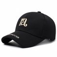 thumbnail image 1 of HJYCHN Stylish Baseball Cap with Embroidered Letter Design Soft Texture Adjustable Strap for Everyday Wear and Outdoor Activities Light Yellow One Size, 1 of 2