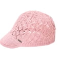 thumbnail image 1 of HJYCHN Stylish Everyday Wear Sun Hat with Breathable Knit Design for All Seasons with Sunglasses Pink One Size, 1 of 2